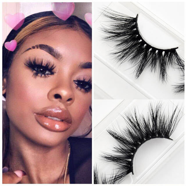 Iconic baddie high quality luxury mink eyelashes