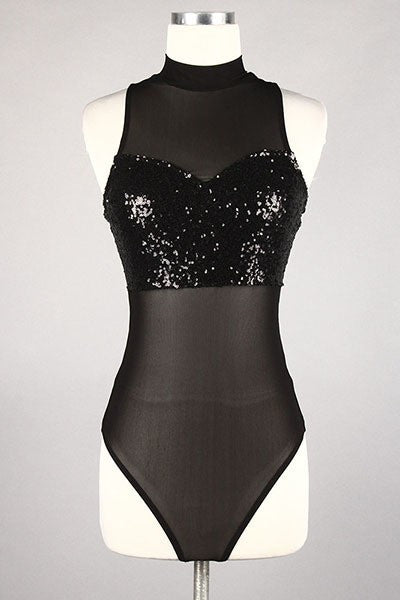 "Rebel" sequined bodysuit