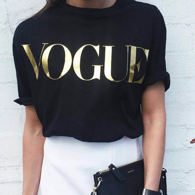 Vogue retro fashion tshirt