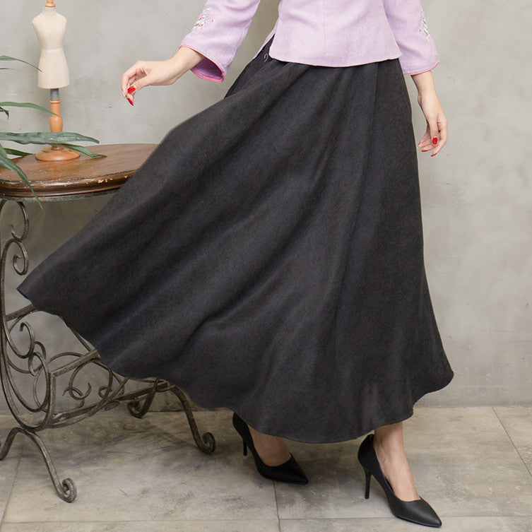 All Matched Traditional Chinese Style Skirt