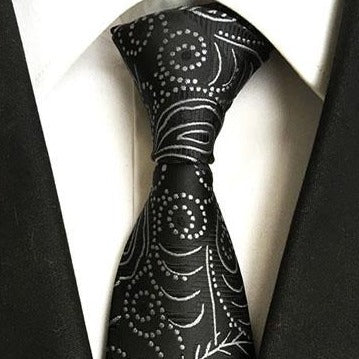 Business Style Floral Pattern Oriental Gentleman Necktie