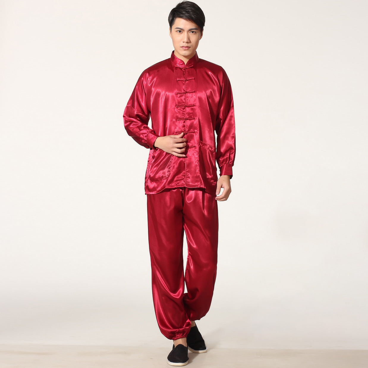 Rayon Traditional Chinese Kung Fu Suit